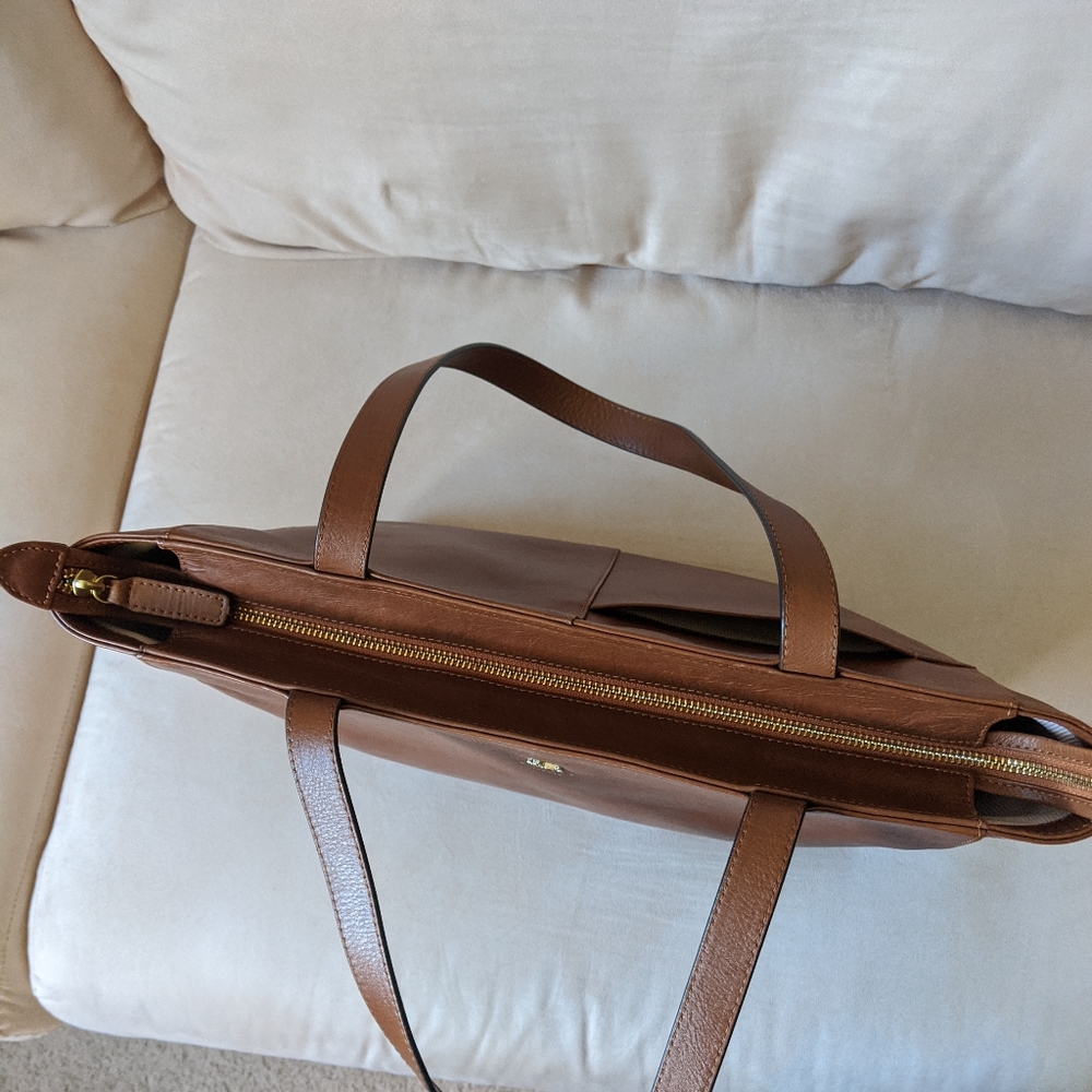 Radley London Greyfriar's Garden Zip-Top Tote -EUC - Picture 9 of 16
